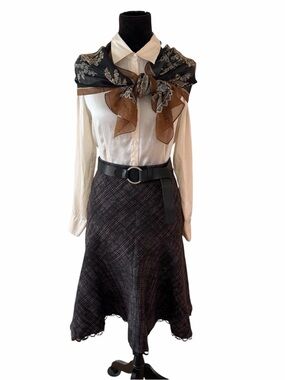 Vintage Express Tulip Hem Skirt